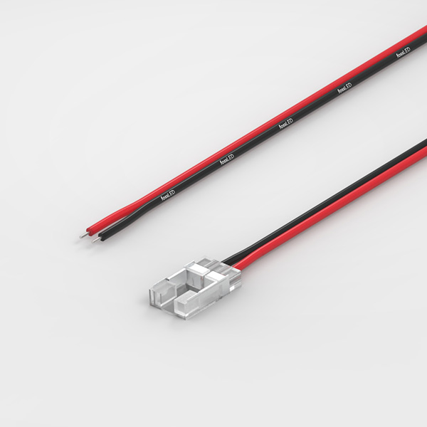 1m new feed connector led strip 8mm