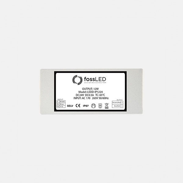 12W 24V Non Dimmable LED Driver