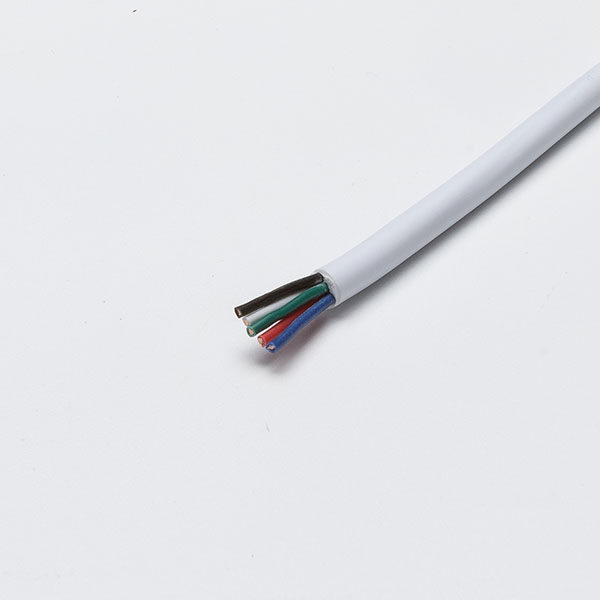 5 Core Wire LED Strip White Sheath RGBW
