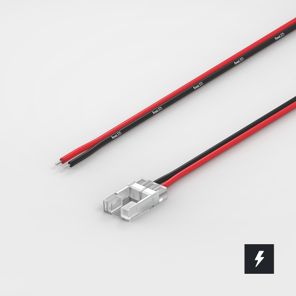 1m new feed connector led strip 8mm high power