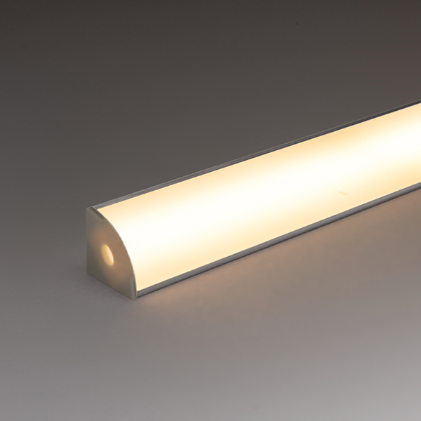 16x16 Angled aluminium profile aluminium